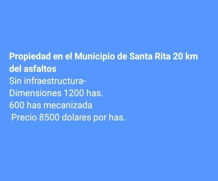 SANTA RITA - TERRENO V - REF: SR/648A/CDE AA