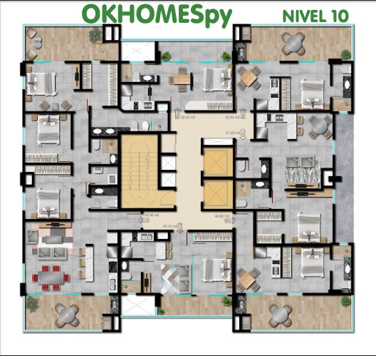 AREA 1 - DEPARTAMENTO VENTA - REF: A1/995/CDE AA