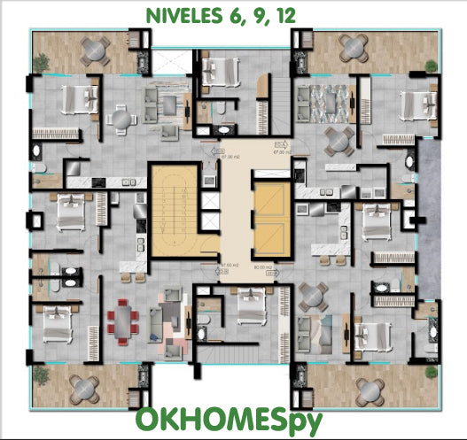 AREA 1 - DEPARTAMENTO VENTA - REF: A1/995/CDE AA