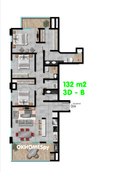 AREA 1 - DEPARTAMENTO VENTA - REF: A1/995/CDE AA